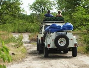 Road conditions Moremi to Savuti Botswana